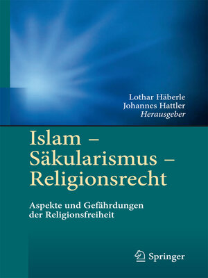 cover image of Islam--Säkularismus--Religionsrecht